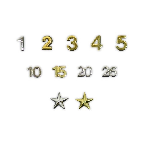 Years of Service Star - Gold