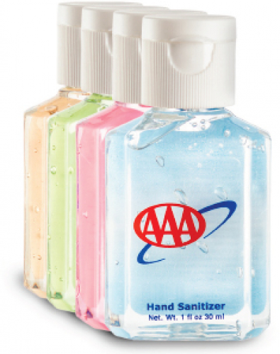 1 Oz Hand Sanitizer with Custom Label Vanilla