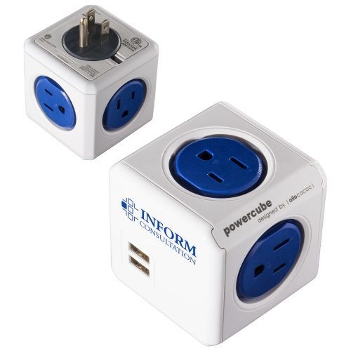 Original Power Cube 2 USB + 4AC Wall Charger