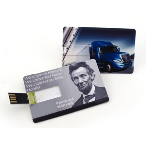 1 GB Credit Card USB Drive