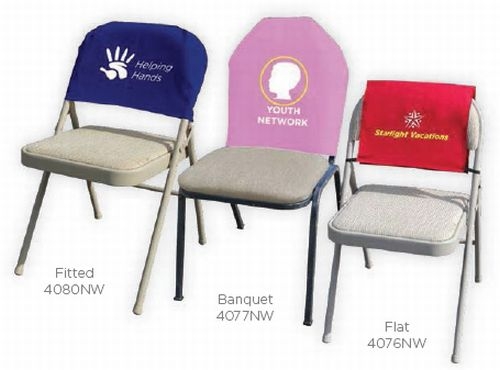 Draped Non-Woven Disposable Chair Back Advertising Cover (15