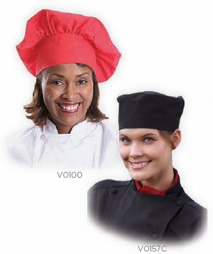 White Poplin Chef Hat