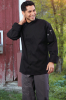 Color Angled Closure Poly Cotton Twill Chef Coat (XS-XL)