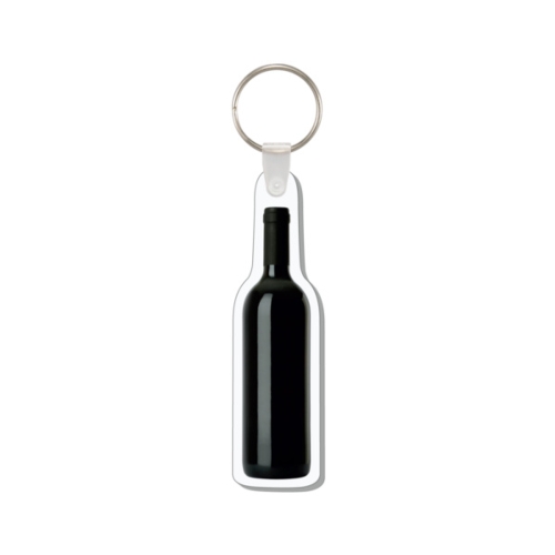 4CP BOTTLE RED WINE KEY TAG
