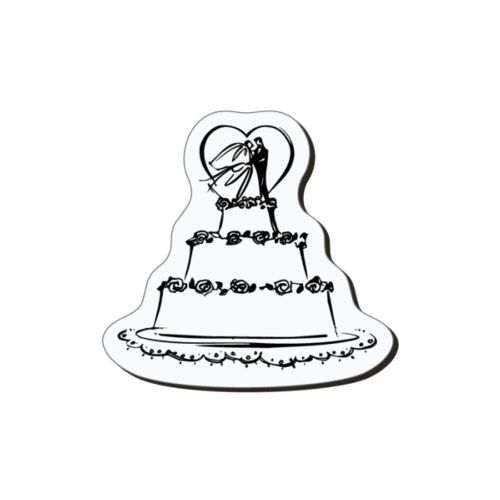 Wedding Cake MAGNET