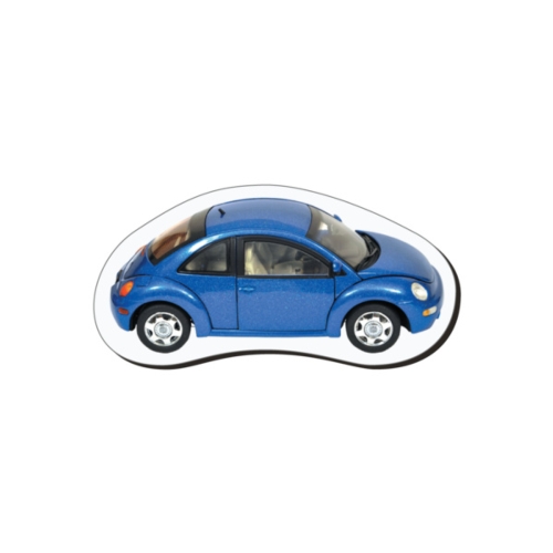 4CP CAR VW BEETLE VOLKSWAGEN BUG BLUE MAGNET