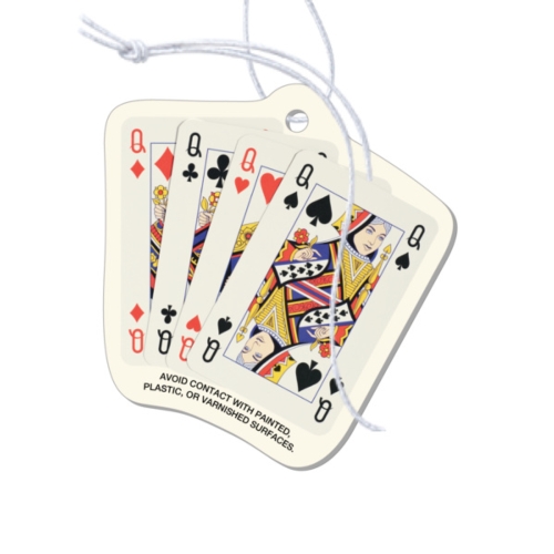 4CP PLAYING CARDS 4 QUEENS PAPER A/F