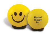 Smile Face Stress Ball With Feet