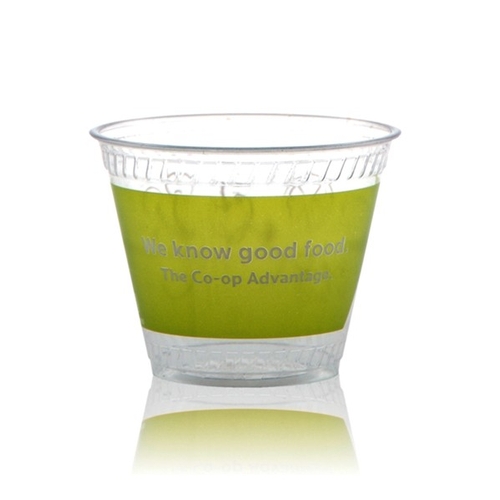 9 oz Clear Greenware® Rocks Cup - Hi-Speed