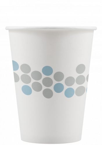 12 oz Paper Cup - White - Hi-Speed