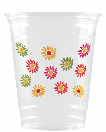 12/14 oz Soft Sided Clear Plastic Cup - Hi-Speed