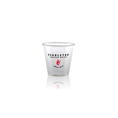 3.5 oz Soft Sided Clear Plastic Cup - Hi-Speed
