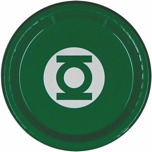 7” Plastic Plate - Green