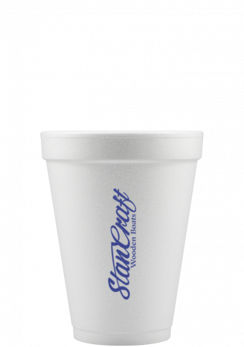 12 oz Foam Cup - White - Tradition