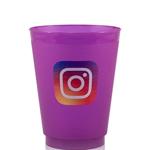 16 oz Colored Frost Flex™ Cup - Purple - Digital