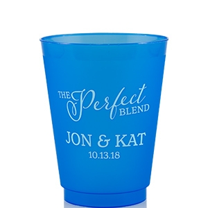16 oz Colored Frost Flex™ Cup - Blue - Tradition