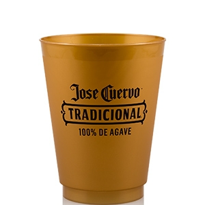 16 oz Colored Frost Flex™ Cup - Gold - Tradition