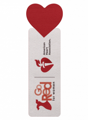 Grip-It™ Bookmark Stock Shape - Red