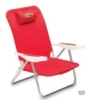 Monaco Beach Chair with 6 Reclining Positions & Backpack Straps