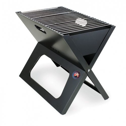 X-Grill Portable Charcoal BBQ Grill w/Carry Tote