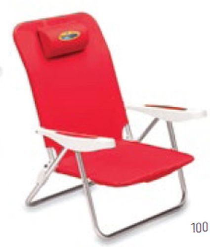 Monaco Beach Chair with 6 Reclining Positions & Backpack Straps