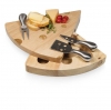 Swiss - Swivel Cutting & Cheese Board w/3 Cheese Tools