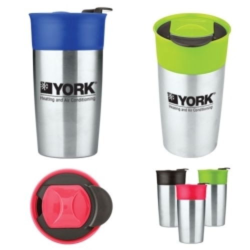 18 oz. Two-Tone Double-Wall Insulated Tumbler 