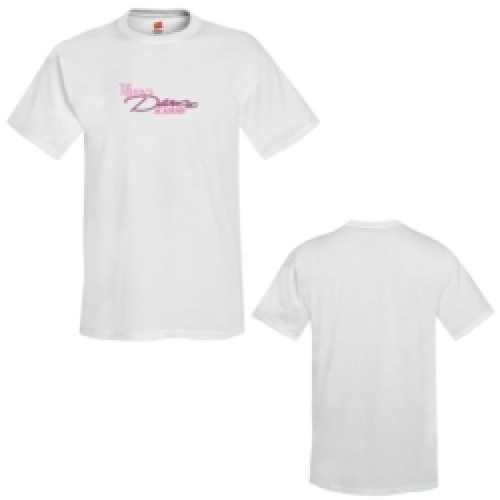 Hanes Unisex ComfortBlend® Crewneck T-Shirt - 5.2 oz.- White