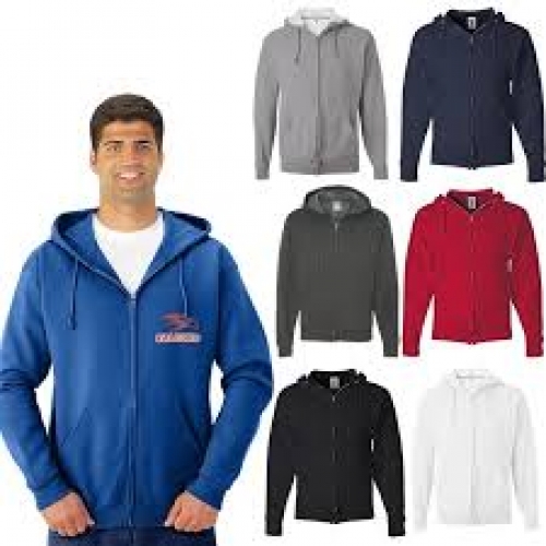Jerzees® NuBlend® Full-Zip Hooded Sweatshirt - Color