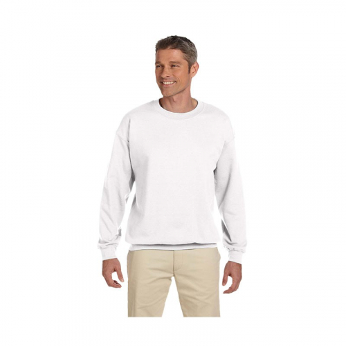 Hanes® Adult 9.7 oz. Ultimate Cotton® 90/10 Fleece Crew - White