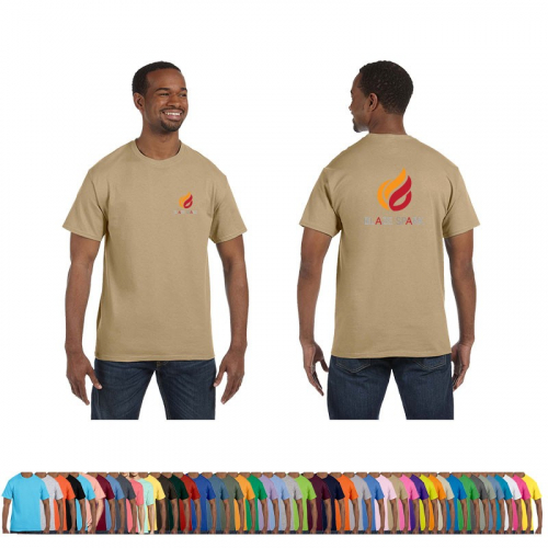 Hanes® Men's 6.1 oz. Tagless® T-Shirt - Colors