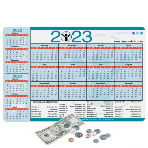 Vynex® DuraTec® Calendar Counter Mat-10