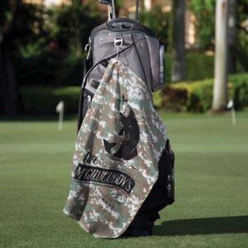 Camouflage Large Golf Towel