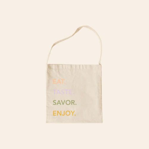 Continued Sunshine Natural Canvas Tote