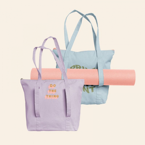 Twinkles Even More Yoga Tote - Canvas/Denim