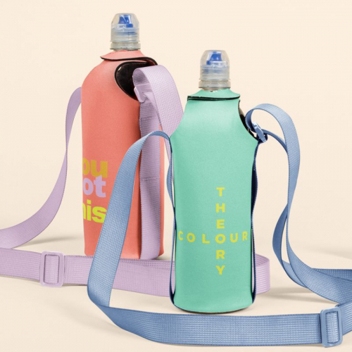 1 Liter Kolder Water Wet Suit Bottle Cover w/Shoulder Strap (1 Color)