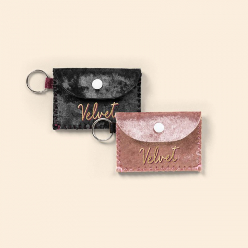Bend & Snap Velvet Neoprene Card Wallet