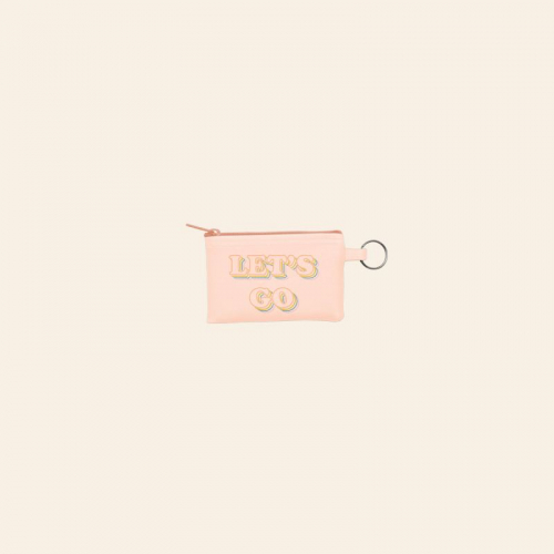 Continued Penny Key Ring Pouch (Vegan Leather)