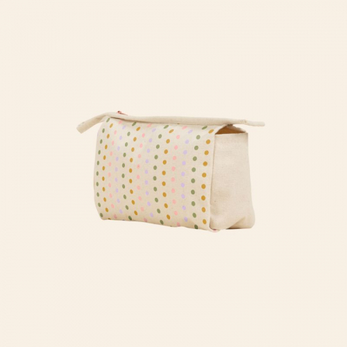Continued Jetsetter Medium Pouch (Natural Canvas)