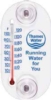 White Indoor / Outdoor Window Thermometer (4