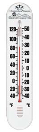 Indoor / Outdoor Thermometer (3 3/8