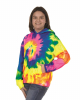 Youth Multi-Color Swirl Hooded Sweatshirt