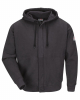 Zip-Front Hooded Sweatshirt - Long Sizes