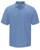 Spun Polyester Polo With Gripper-Front