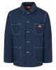 Fleece Lined Chore Denim Jacket - 3499