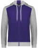 Eco Revive™ Three-Season Triblend Fleece Full-Zip Hooded Sweatshirt - 6899