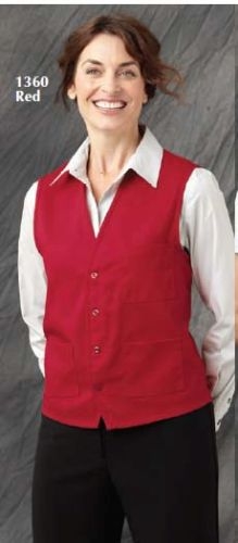 V-neck Button-Front Vest