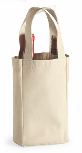Liberty Bags Double Bottle Wine Tote Bag - 1726