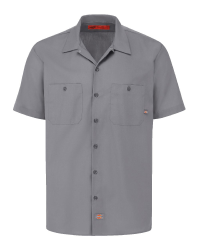 Industrial Short Sleeve Work Shirt - Long Sizes