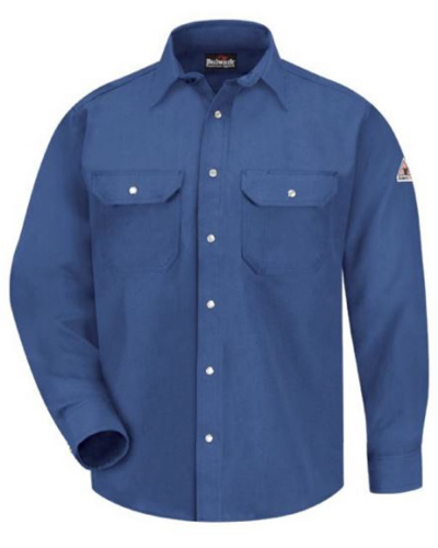 Snap-Front Uniform Shirt - Nomex® IIIA - 6 Oz. - Long Sizes